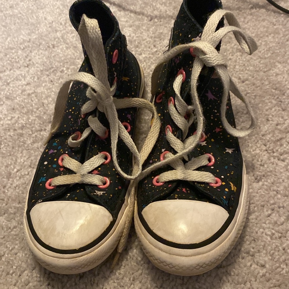 Converse Kids Shoes - Black and White